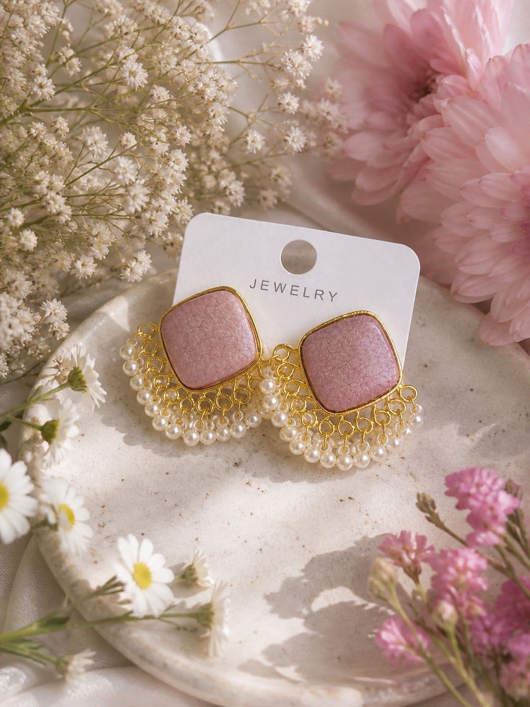 Oversized Fringe Studs