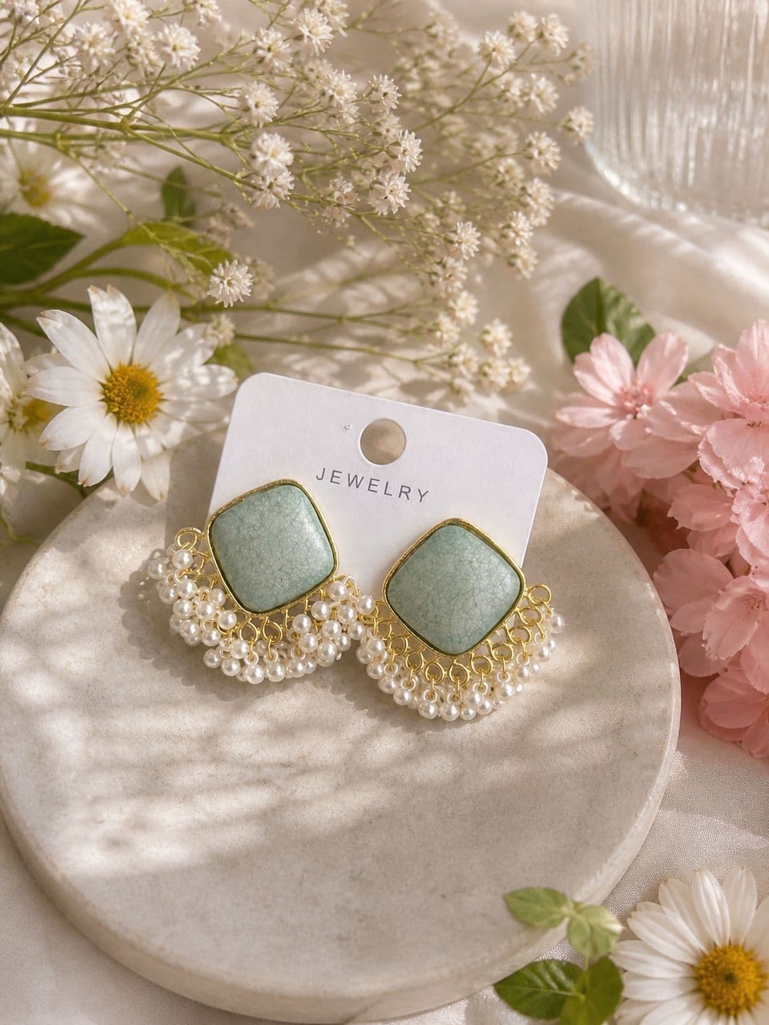 Oversized Fringe Studs