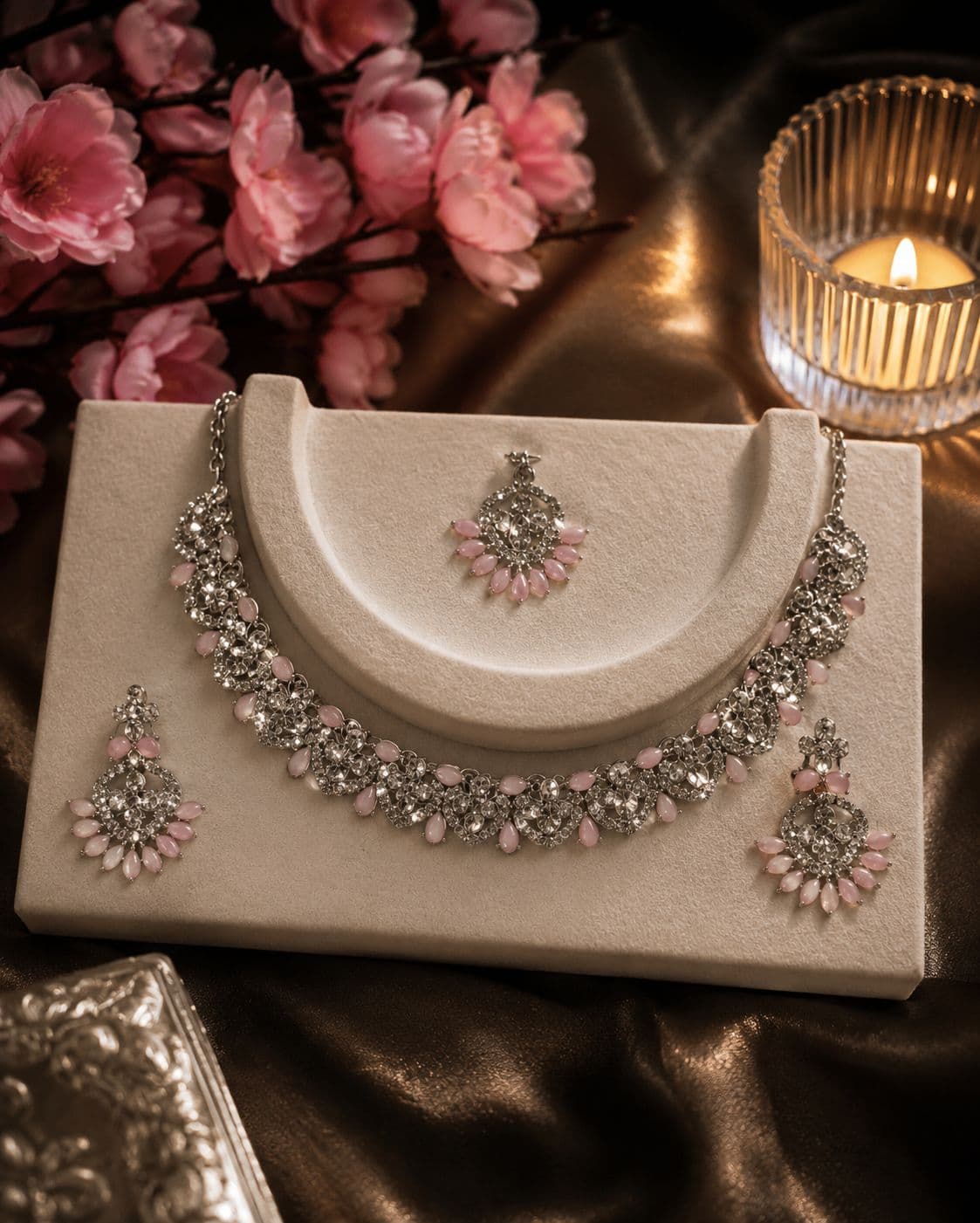 Blush Royale Statement Set