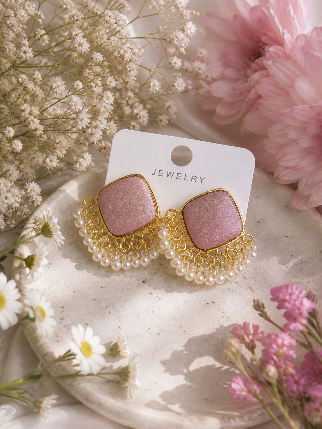 Oversized Fringe Studs