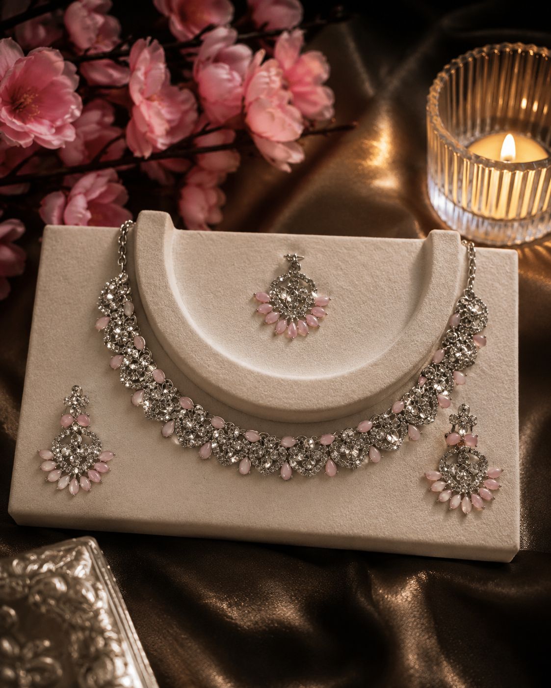 Blush Royale Statement Set
