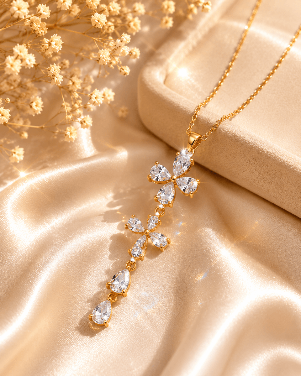 Crystal Blossom Necklace