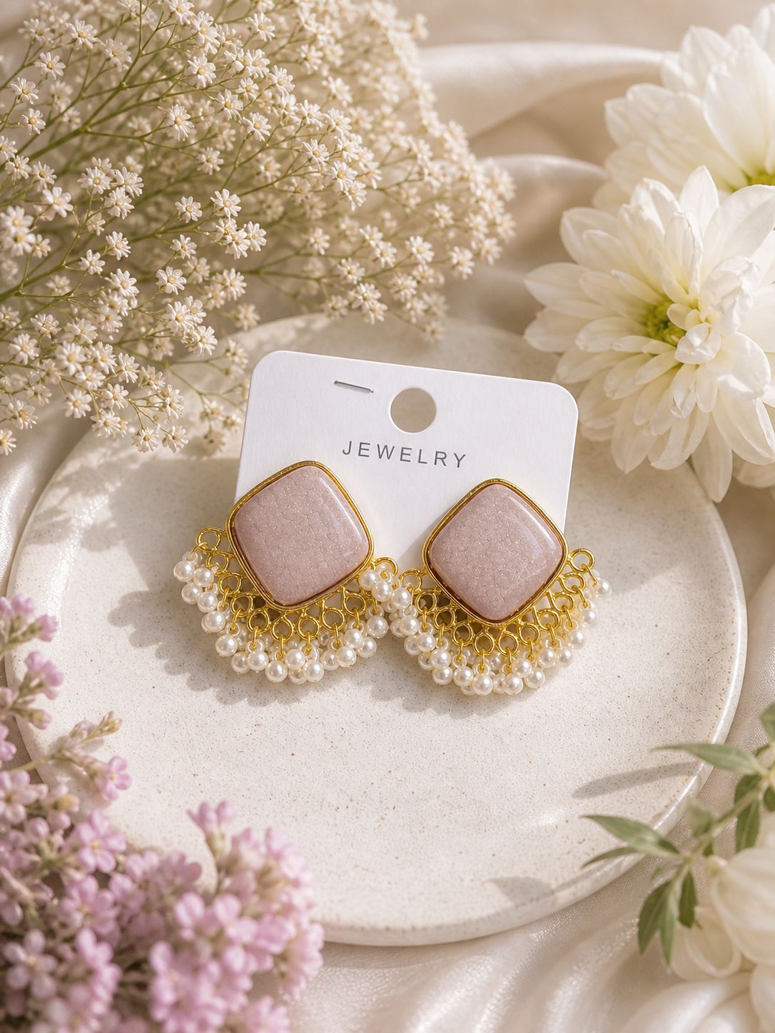 Oversized Fringe Studs