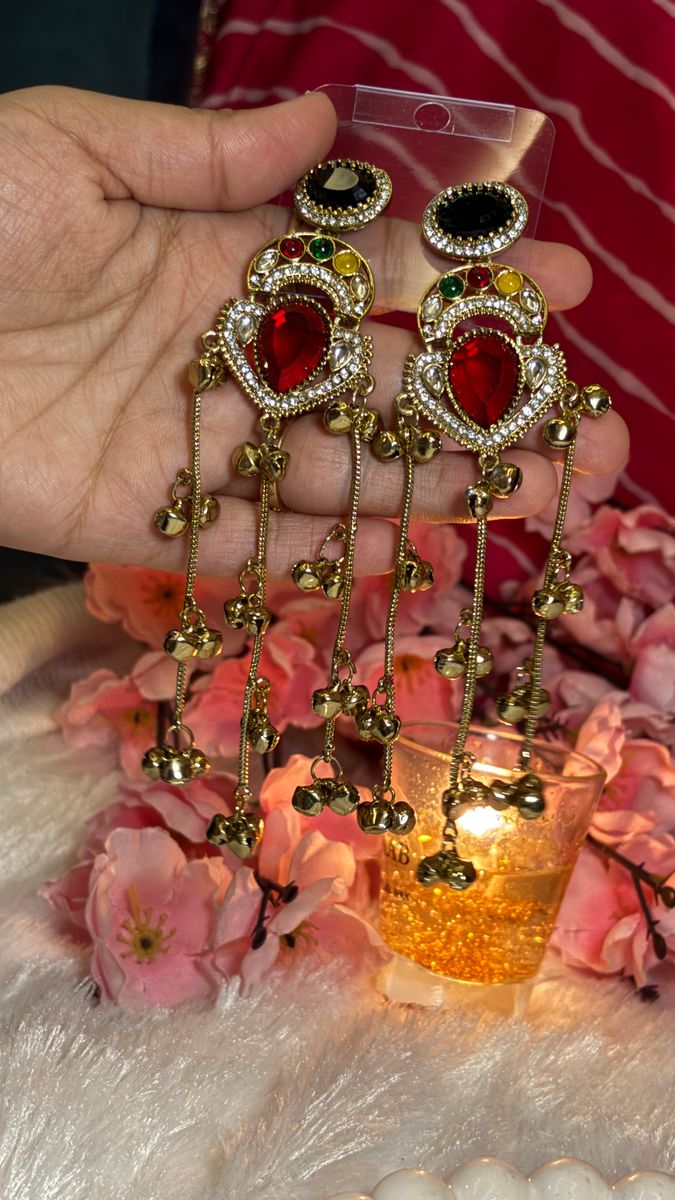 Shahi Gulnaar Kashmiri Earrings 