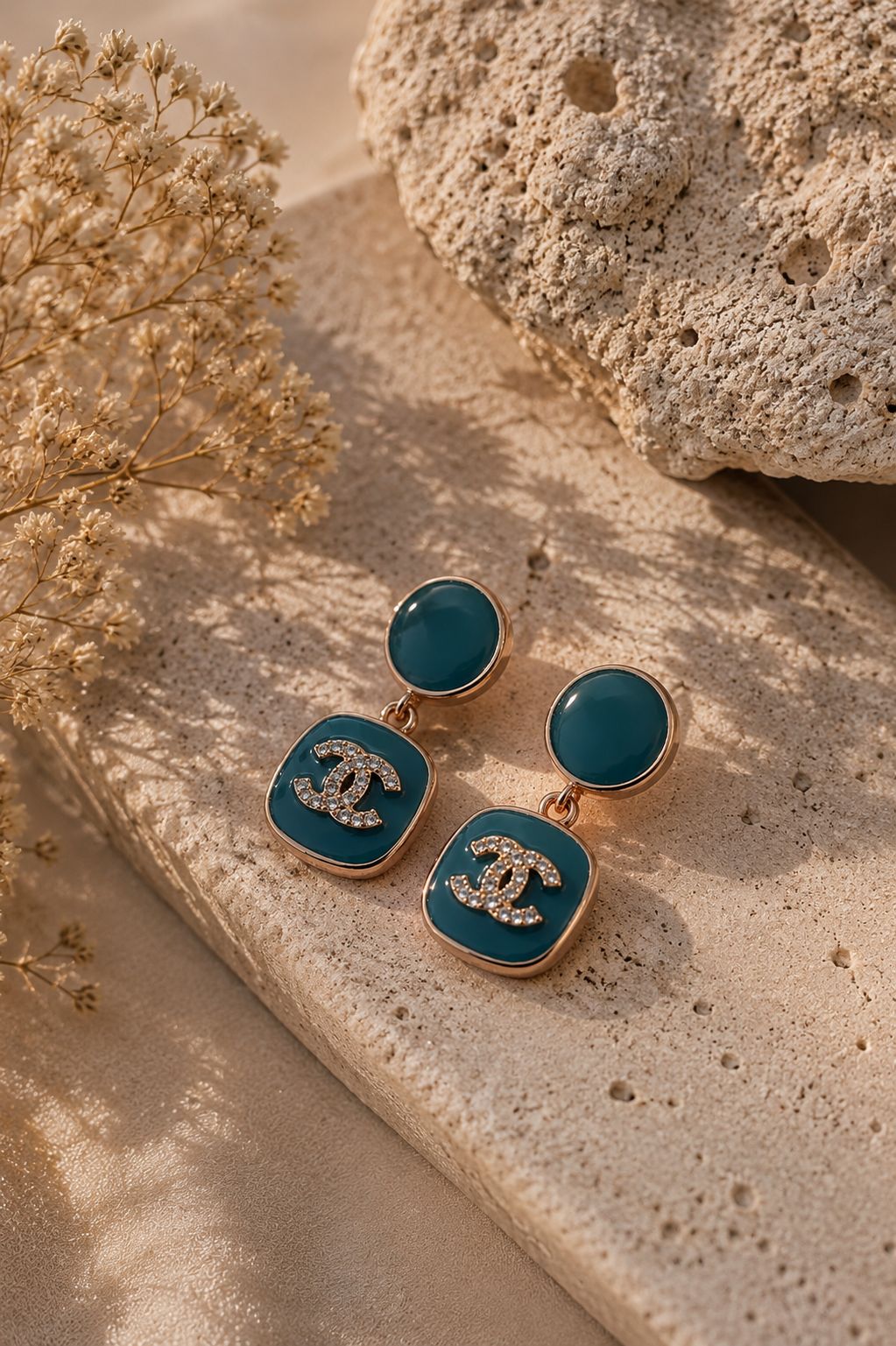 Turquoise Charm Drops